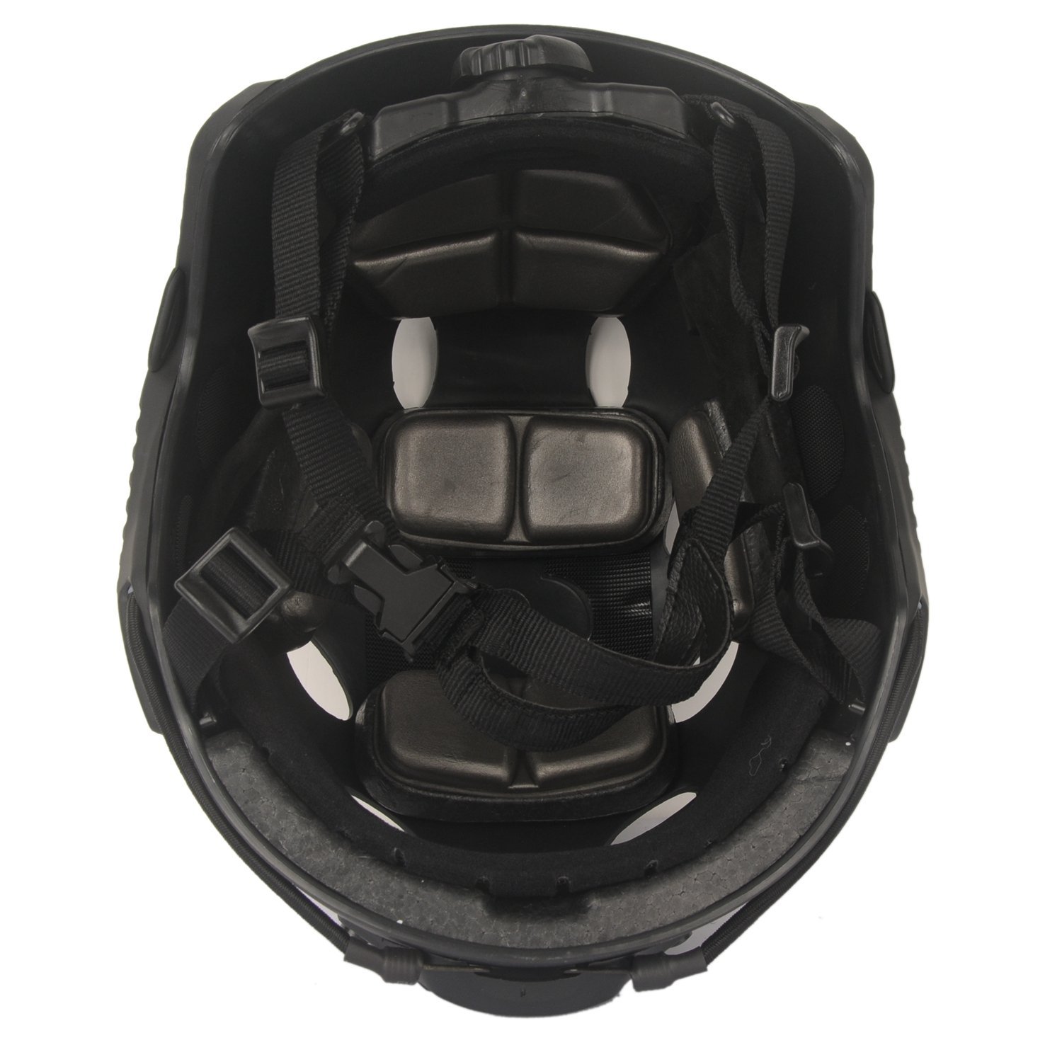 RONHAN Fast BJ Base Jump Tactical Helmet for Airsoft with 12-in-1 Headwear